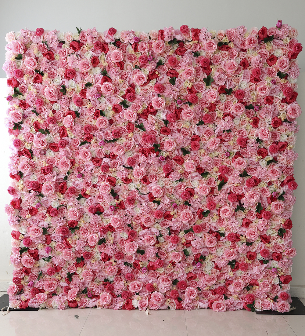 Barbie Flower Wall rental. Pink flower wall