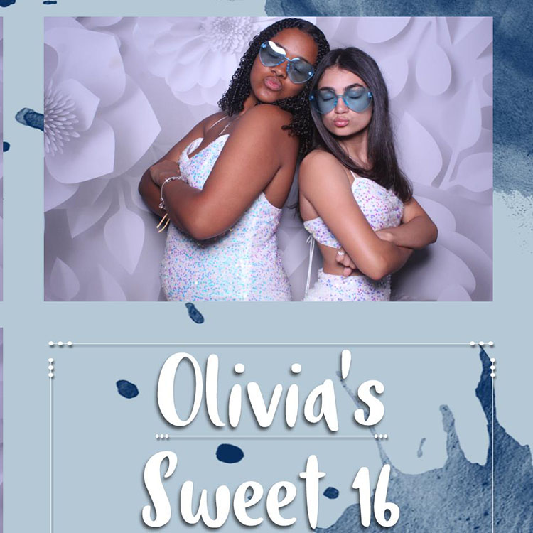 Photo Booth Rentals in Atlanta for a Sweet Sixteen.