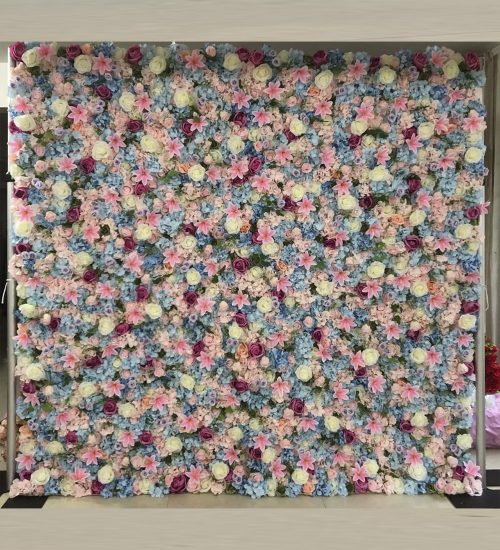 Colorful flower Wall backdrop